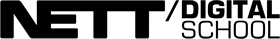 Logo nettdigitalschool negro