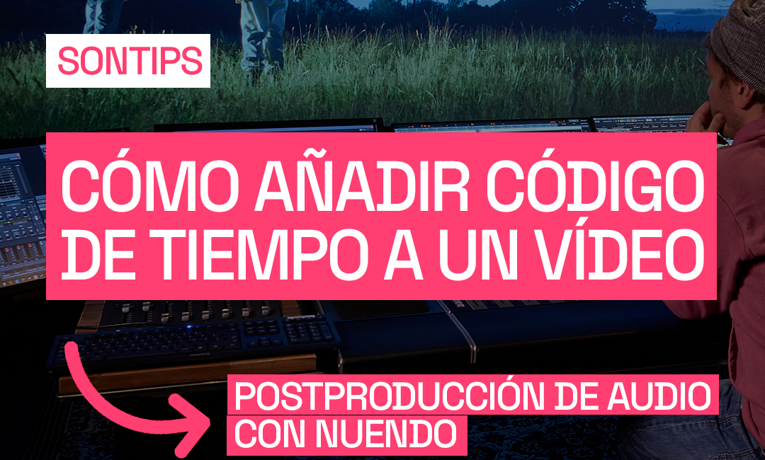 como añadir codigo de tiempo videos sontic